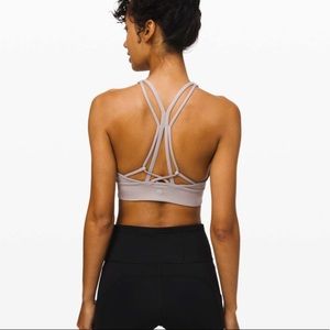 Lululemon Ride & Reflect Bra - Dark Chrome